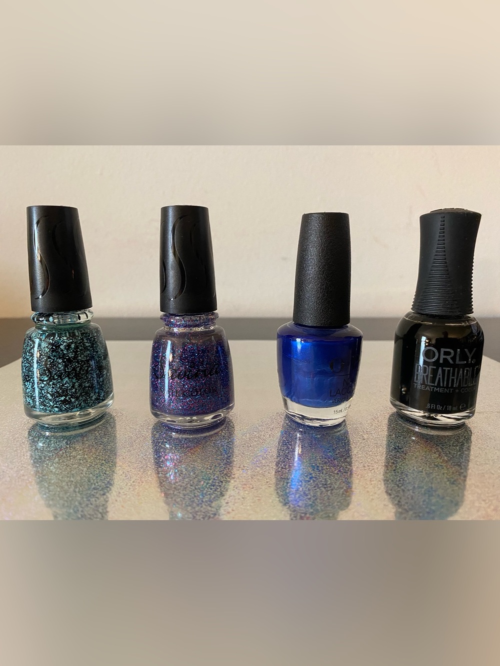36 Bottles of Nail Polish